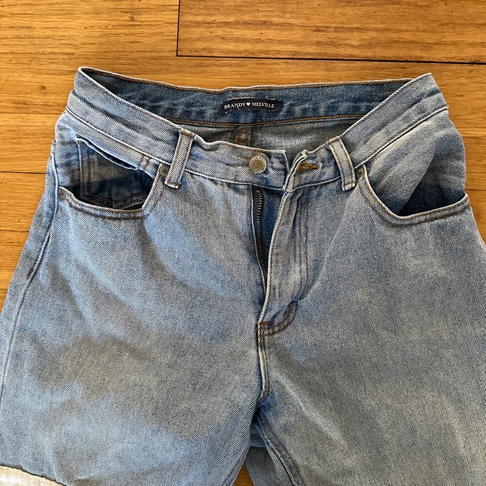 Two-Tone Patchwork Jeans - image 4